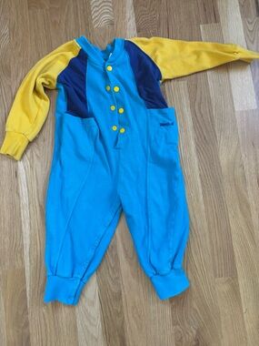 Weebok Baby Blue One-Piece Romper